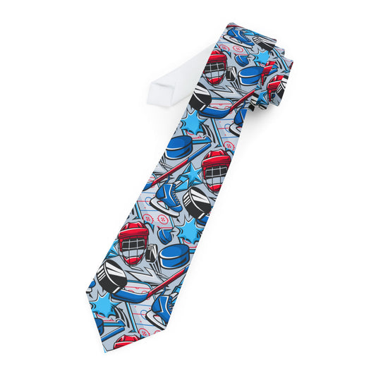 Hockey Comic Necktie