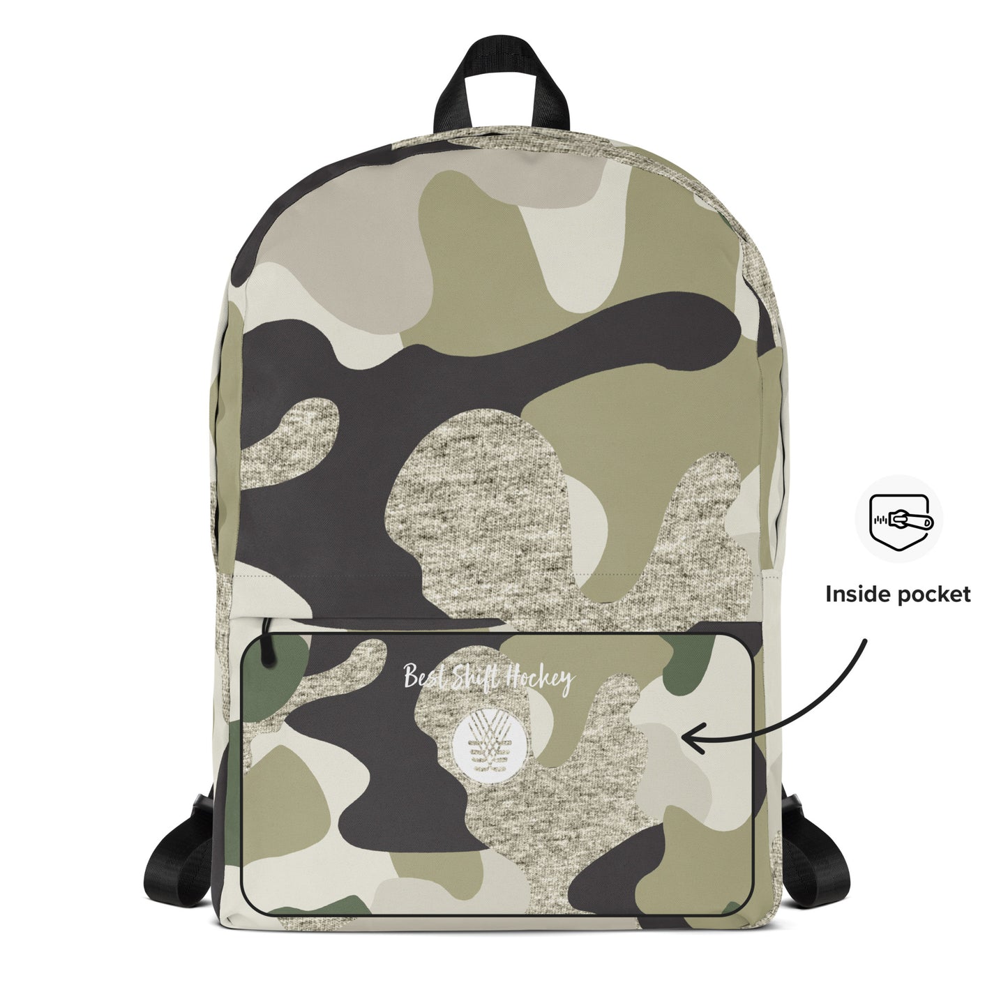 Cream Camo Backpack