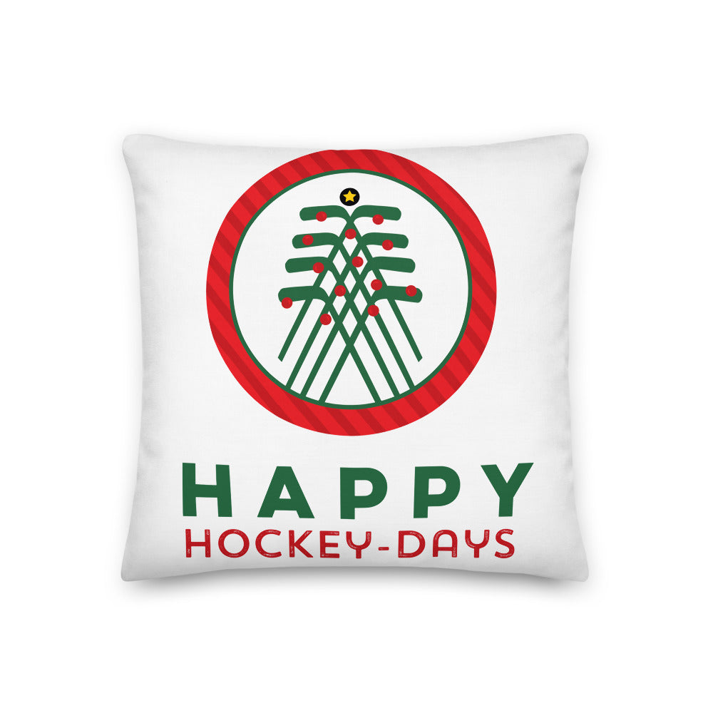 Happy Hockey Days Pillow